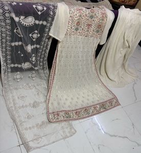 Elegant Embroidered Kurta Set with Dupatta