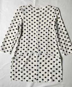 Cream Polka Dot Tunic