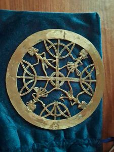 Vintage Brass Wall Art Decor