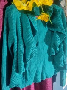 Sea Green Top