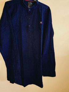 Men's Classic Blue Denim Shirt