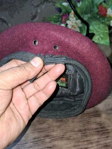 Classic Burgundy Beret of 1
