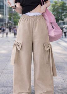 Women's Beige Cargo Pants