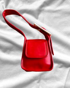 Chic Red Mini Handbag
