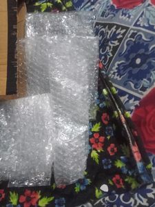 Cardboard Box With Bubble Raper