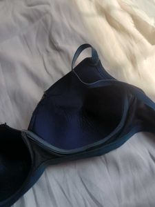Comfortable neavy blue Bra