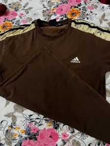 Adidas Brown T-Shirt