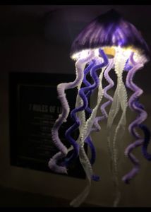 Handmade Jelly fish lamp🪼✨