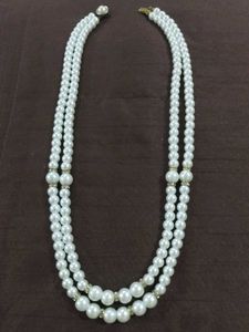 Elegant Two - Strand Pearl Necklace