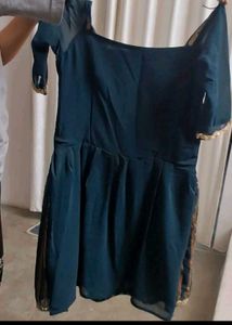 Elegant Sequined Ethnic Gown