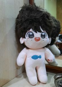 Cute Plush Doll with Fish Design