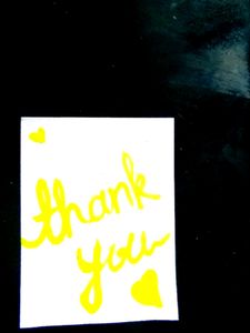 Thanku Card