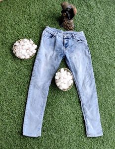 Gazoz Women's Low-Waist Stretchable Skinny Jeans