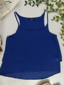 Royal Blue Flowy Cami Top💙✨