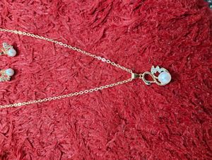 Swan Pearl Jewelry Set
