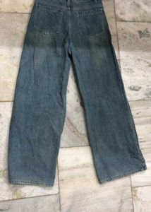 Vintage Wash Denim Jeans