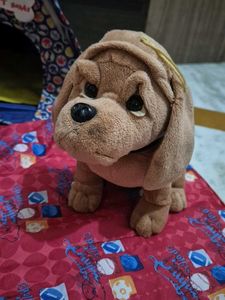Cozy Pet Bed &amp; Plush Toy Set