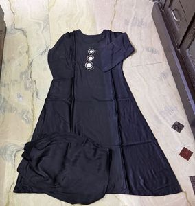 mirror work kurta with palazzo