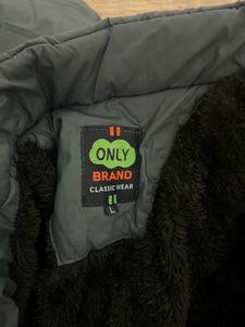 Puffer Jacket with Fur-Lined Hat