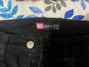 wide leg black jeans for women