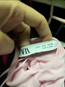 Zara Chic Pink Wrap Top💕