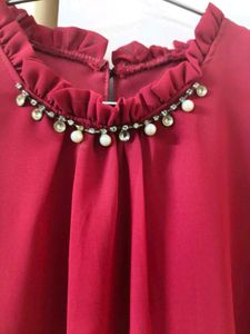 Elegant Embellished Sleeveless Top