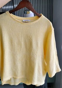 Zara Short Sleeve Light Sweater🇸‌🇦‌🇱‌🇪24hrs