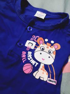 Cute Blue Baby Jumpsuit
