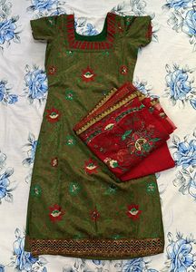 ✅Elegant 3 Piece Kurtha Set