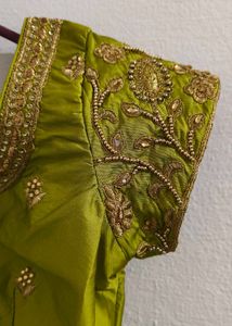 Elegant Green Maxi Skirt