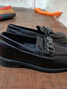 Boy's Black formal shoes