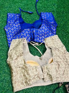 Designer Brocade Blouse Set unused