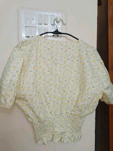 Floral Printed Crop Top (Price Negotiable If Anyon