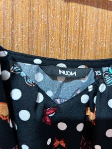 Polka Dot Butterfly Dress