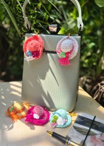 Handmade Crochet Hat Charms