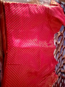 Elegant Peach color Saree