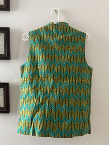 Sea green Nehru jacket, perfect for any occasion
