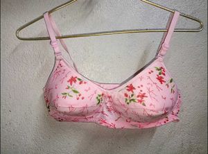 Cute Floral Brand New 💗Pink Bra[32 -34]..👙💗