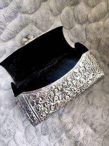 New Antique German Silver Clutch Bag