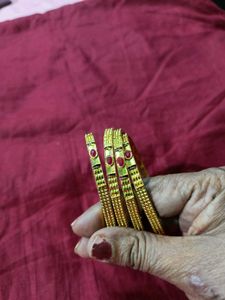 Beautiful Khubsoorat Bangle Set 2.10 Size