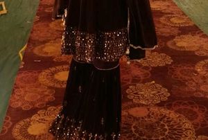 Sparkling Embellished Sarara Set