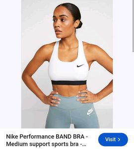 Nike Sports Bra - White