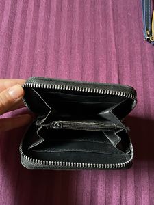 Geometric Black Wallet