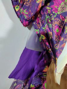 Purple Floral Printed Co-ord (Women's)