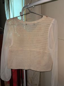 Shein Daisy Embroidered Cardigan