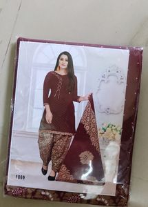 Brand New Dress Material With Dupatta