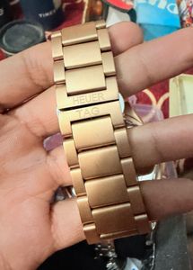 TAG HEUER  Rose Gold Chronograph Watch