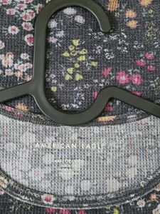 American Eagle Floral Baby Tee
