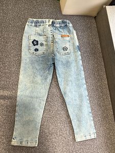Girls' Embroidered Jeans