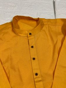 Men's Yellow Kurta